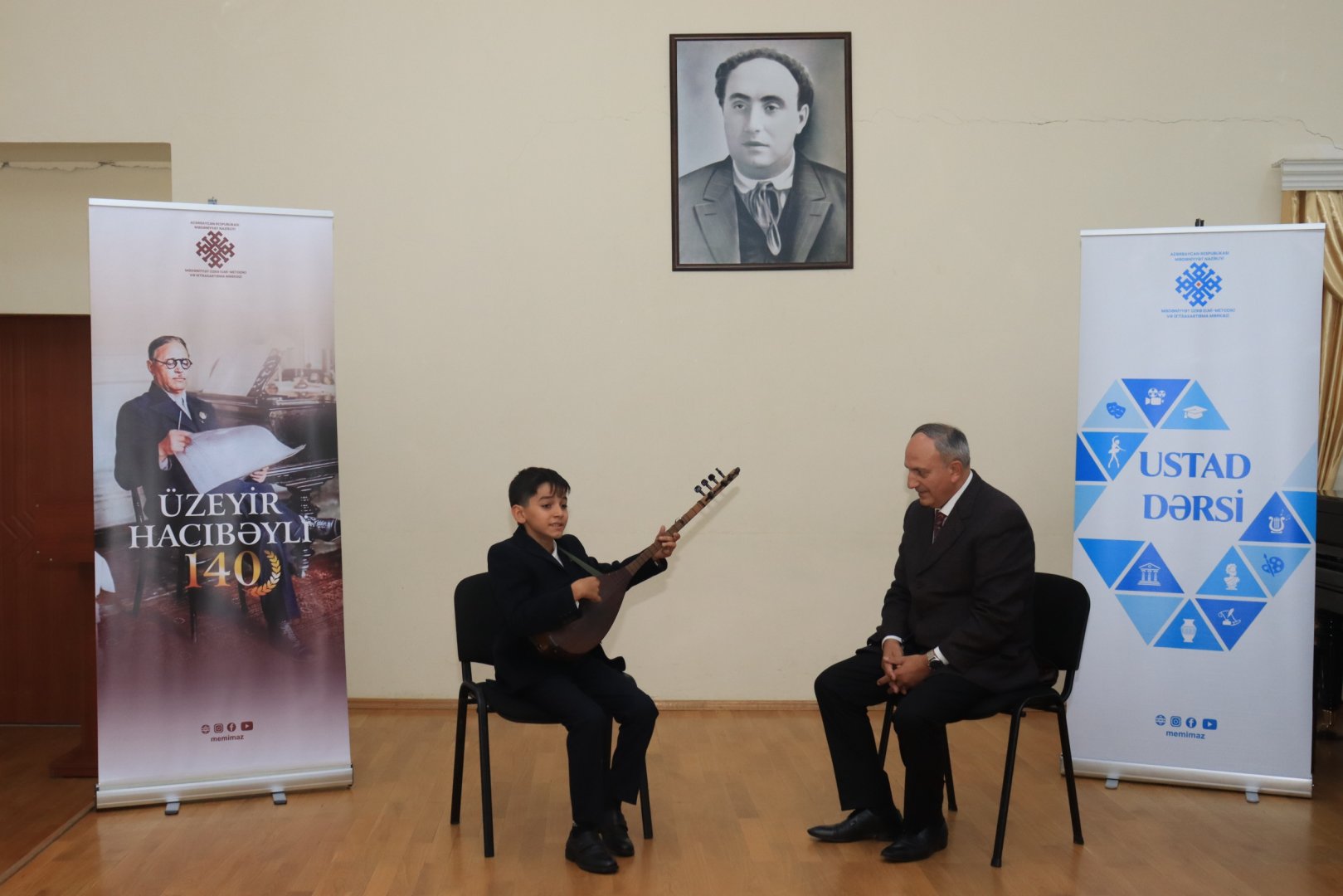 Завершился цикл мастер-классов посвященных 140-летию Узеира Гаджибейли (ФОТО)