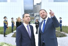 Глава МИД Эстонии посетил Парк Победы в Баку (ФОТО)
