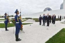 Глава МИД Эстонии посетил Парк Победы в Баку (ФОТО)