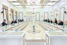Спикер Милли Меджлиса провела обсуждения с министром иностранных дел Эстонии (ФОТО)
