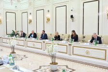 Спикер Милли Меджлиса провела обсуждения с министром иностранных дел Эстонии (ФОТО)