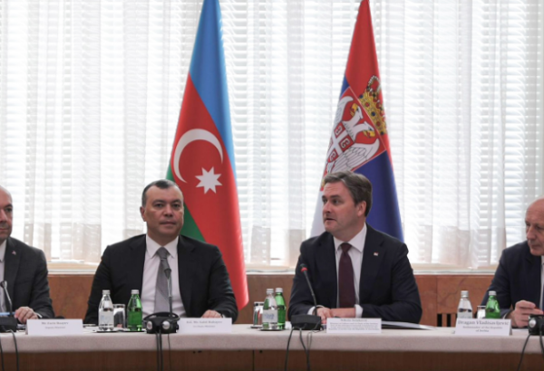 Состоялись заседание совместной межправкомиссии и бизнес-форум Азербайджан-Сербия