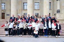 В Баку появился мобильный музей "Сражения при Чанаккале" (ФОТО)