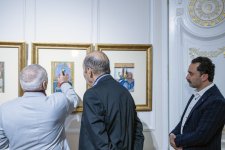 Искусство на марках: в Баку представили коллекцию к 200-летию Мирзы Гадима Иревани (ФОТО)