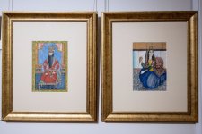 Искусство на марках: в Баку представили коллекцию к 200-летию Мирзы Гадима Иревани (ФОТО)