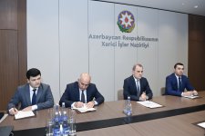 Джейхун Байрамов обсудил с генсеком ОТГ приоритеты председательства Азербайджана (ФОТО)