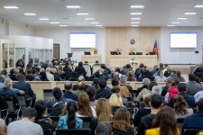 В суде оглашены показания лиц, пострадавших в результате атак Армении (ФОТО)