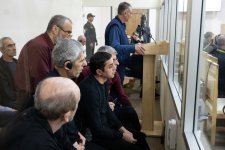 В суде оглашены показания лиц, пострадавших в результате атак Армении (ФОТО)