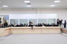 В суде оглашены показания лиц, пострадавших в результате атак Армении (ФОТО)