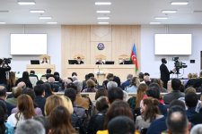 В суде оглашены показания лиц, пострадавших в результате атак Армении (ФОТО)
