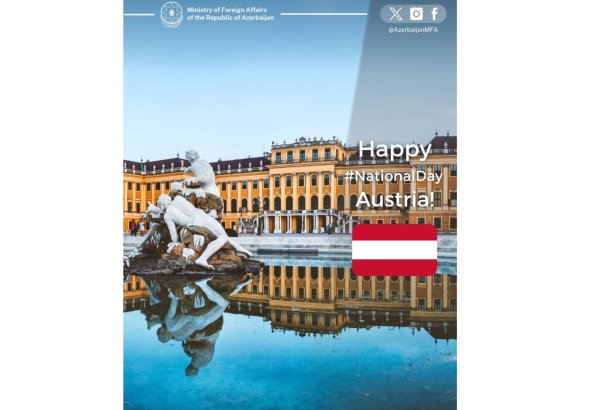 МИД Азербайджана поздравил Австрию