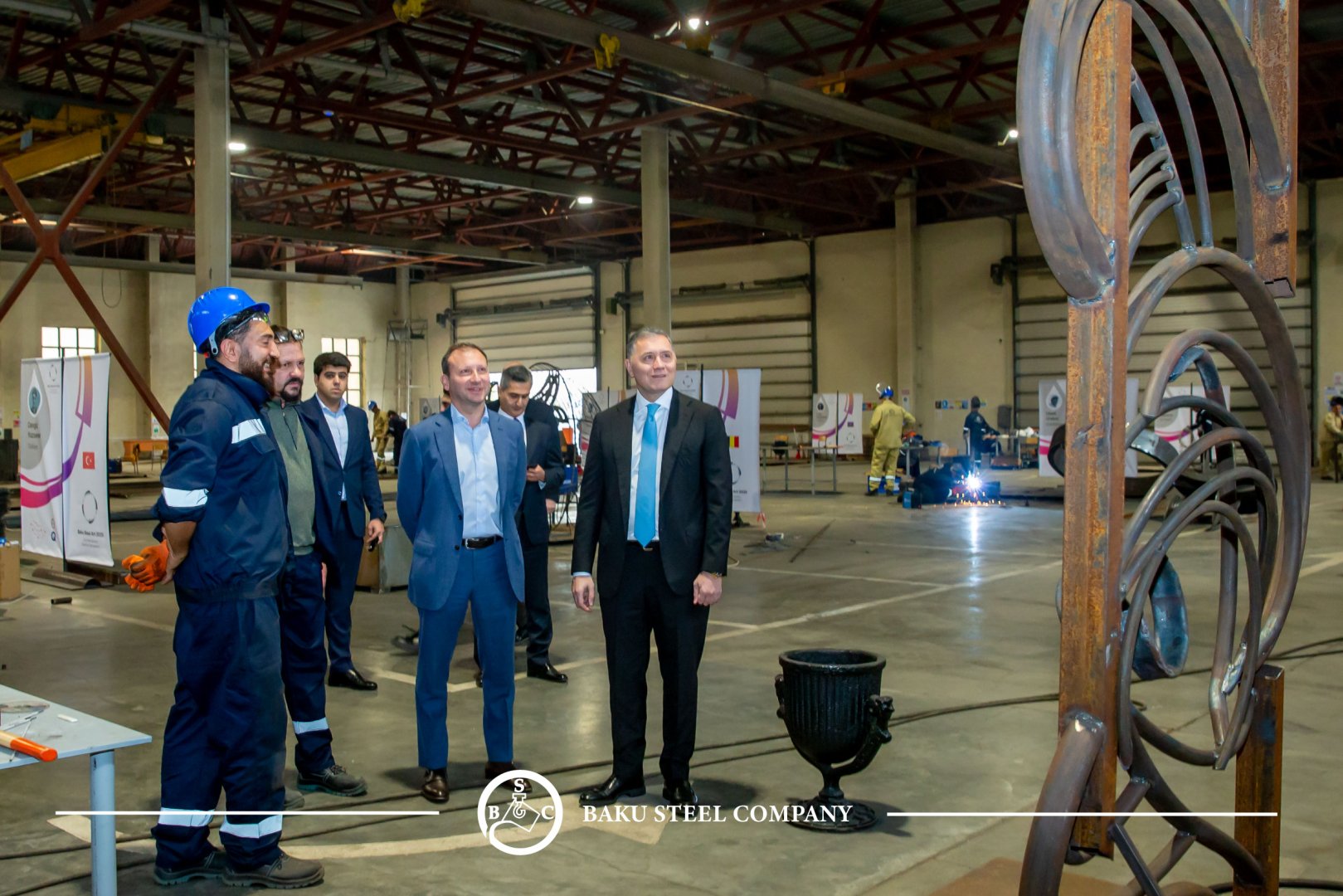 Когда сталь становится искусством Второй Международный Симпозиум “Baku Steel Art” стартовал в Баку (ФОТО)
