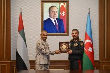 Командующий Силами специальных операций ОАЭ посетил Азербайджан (ФОТО)