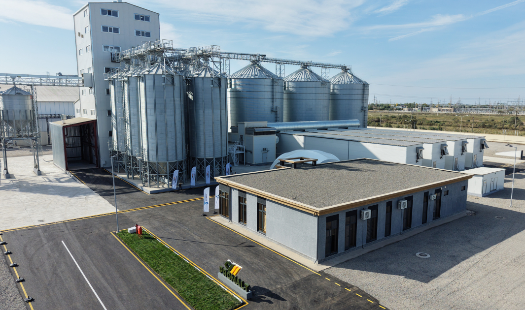 Президент Ильхам Алиев принял участие в открытии завода по переработке ячменя ООО Promalt в Имишли (ФОТО)