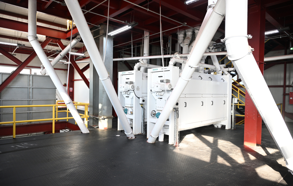 Президент Ильхам Алиев принял участие в открытии завода по переработке ячменя ООО Promalt в Имишли (ФОТО)