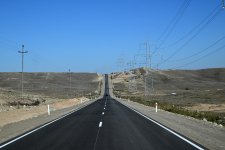 Президент Ильхам Алиев принял участие в открытии автомобильной дороги, ведущей к солнечной электростанции «Шафаг» в Джебраильском районе (ФОТО)