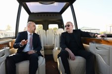 Президент Ильхам Алиев принял участие в открытии второго этапа села Агалы и села Мамедбейли в Зангилане (ФОТО)