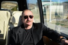 Президент Ильхам Алиев принял участие в открытии второго этапа села Агалы и села Мамедбейли в Зангилане (ФОТО)