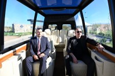 Президент Ильхам Алиев принял участие в открытии второго этапа села Агалы и села Мамедбейли в Зангилане (ФОТО)