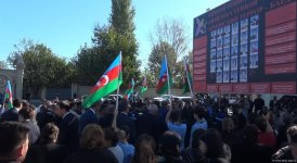 Почтена память жертв террора в Барде (ФОТО)