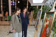 Из палитры чувств — в цветные строки - выставка-концерт в Международном центре мугама (ФОТО)