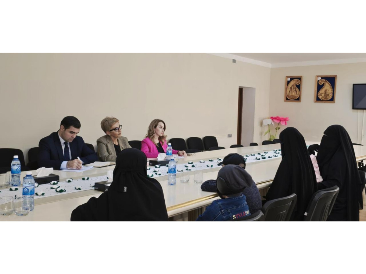 Представители омбудсмена Азербайджана встретились с лицами, репатриированными из Сирии