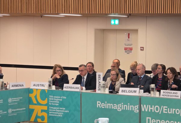 Министр здравоохранения Азербайджана избран членом Постоянного комитета ВОЗ