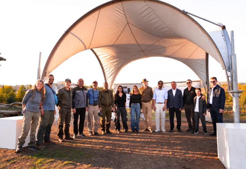 Вице-президент Фонда Гейдара Алиева Лейла Алиева и руководитель Баку Медиа Центра Арзу Алиева приняли участие в церемонии открытия Ахар-Бахарского национального парка в Гахском районе (ФОТО)