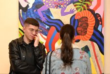 В арт-центре Nine Senses открылась персональная выставка Рамины Саадатхан «Огонь, Вода и Поцелуи» (ФОТО)