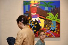 В арт-центре Nine Senses открылась персональная выставка Рамины Саадатхан «Огонь, Вода и Поцелуи» (ФОТО)