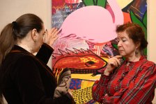 В арт-центре Nine Senses открылась персональная выставка Рамины Саадатхан «Огонь, Вода и Поцелуи» (ФОТО)