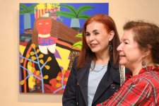 В арт-центре Nine Senses открылась персональная выставка Рамины Саадатхан «Огонь, Вода и Поцелуи» (ФОТО)