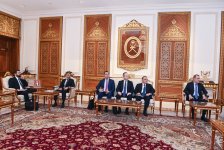 Джейхун Байрамов обсудил с министром Королевства Оман региональную ситуацию (ФОТО)