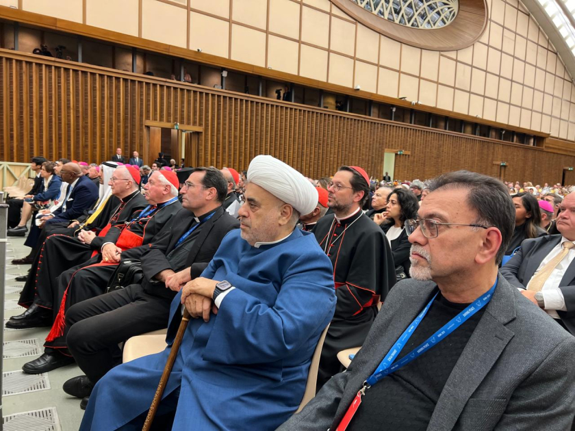 Аллахшукюр Пашазаде принял участие в церемонии, посвященной 60-летию документа Nostra Aetate в Ватикане (ФОТО)