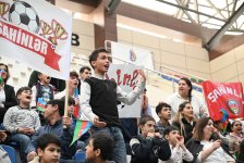 По инициативе вице-президента Фонда Гейдара Алиева Лейлы Алиевой организован очередной турнир по мини-футболу среди команд детских домов (ФОТО)