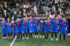 По инициативе вице-президента Фонда Гейдара Алиева Лейлы Алиевой организован очередной турнир по мини-футболу среди команд детских домов (ФОТО)