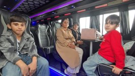 Очередная группа переселенцев отправилась в село Вангли Агдеринского района (ФОТО)