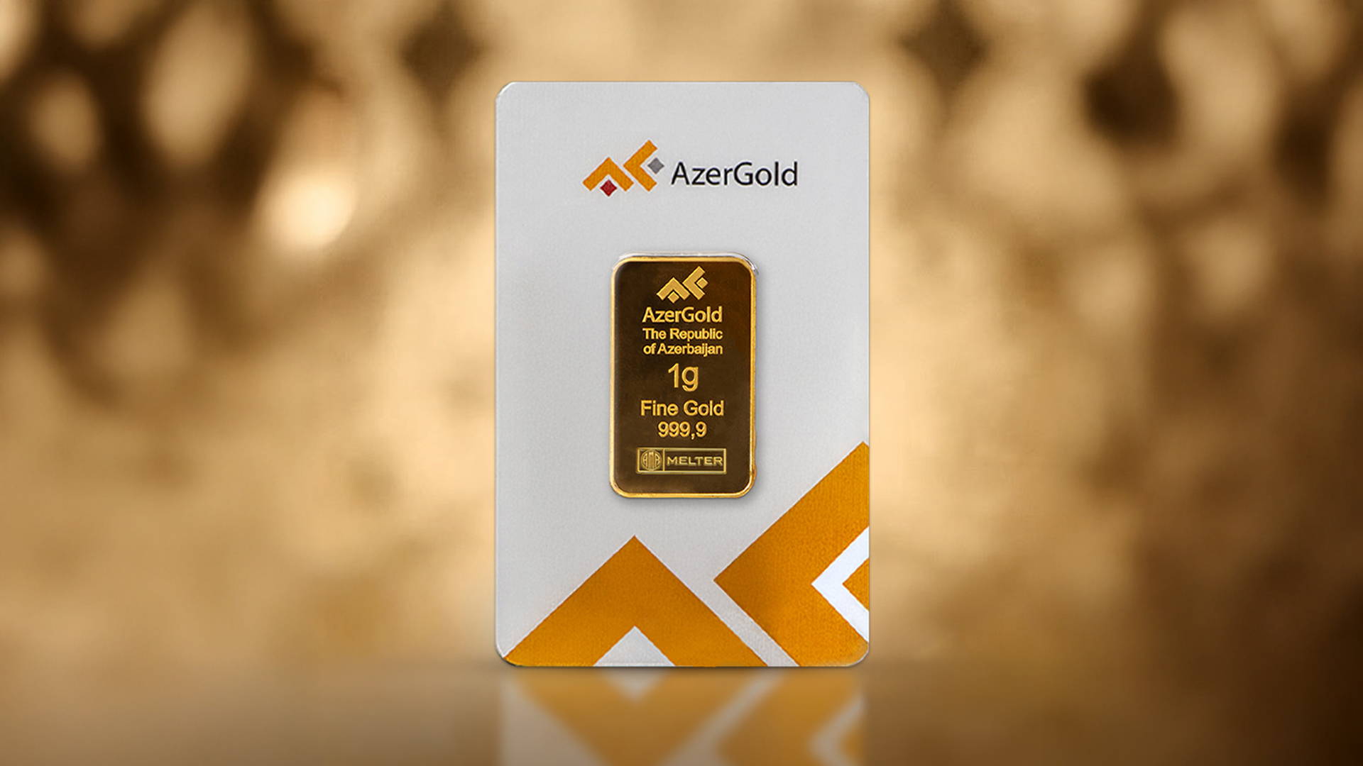 ЗАО «AzerGold» расширило свой продуктовый портфель за счёт 1-граммовых золотых слитков
