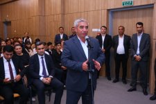 В Центре детского творчества имени Курмангазы в Физули отметили юбилей Мансума Ибрагимова (ФОТО)