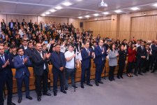 В Центре детского творчества имени Курмангазы в Физули отметили юбилей Мансума Ибрагимова (ФОТО)