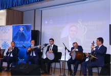 В Центре детского творчества имени Курмангазы в Физули отметили юбилей Мансума Ибрагимова (ФОТО)