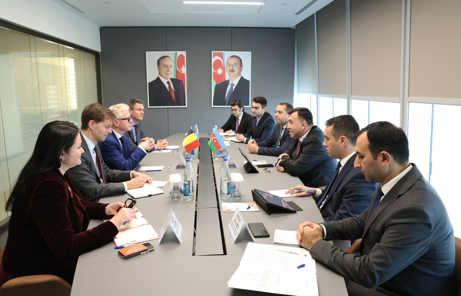 Обсуждены приоритеты экономического сотрудничества между Азербайджаном и Бельгией