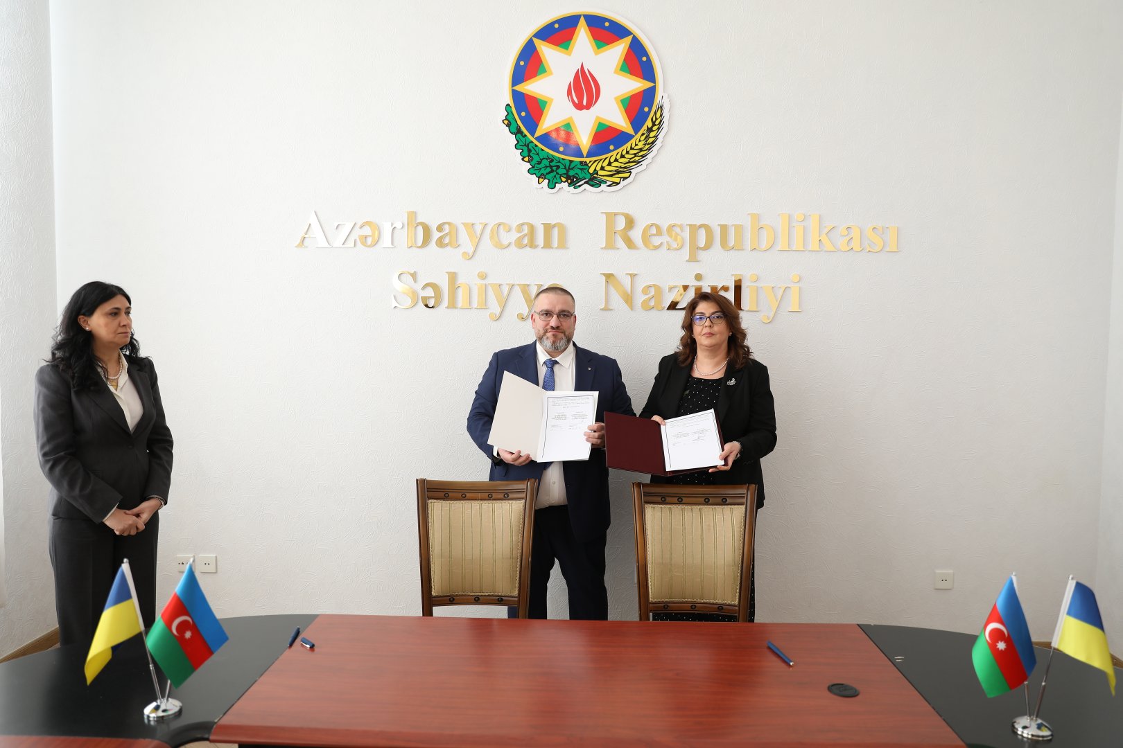 Азербайджан и Украина расширяют сотрудничество в сфере здравоохранения (ФОТО)