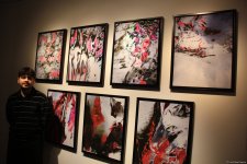 Art Weekend в Баку - открылась выставка "Состояние потока ", отражённый в воде город (ФОТО)