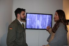Art Weekend в Баку - открылась выставка "Состояние потока ", отражённый в воде город (ФОТО)