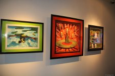 Art Weekend в Баку - открылась выставка "Состояние потока ", отражённый в воде город (ФОТО)