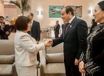 Сахиба Гафарова приняла участие в церемонии открытия Большого Египетского Музея (ФОТО)