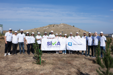 AzInTelecom организовал акцию по посадке деревьев в Агдаме (ФОТО)