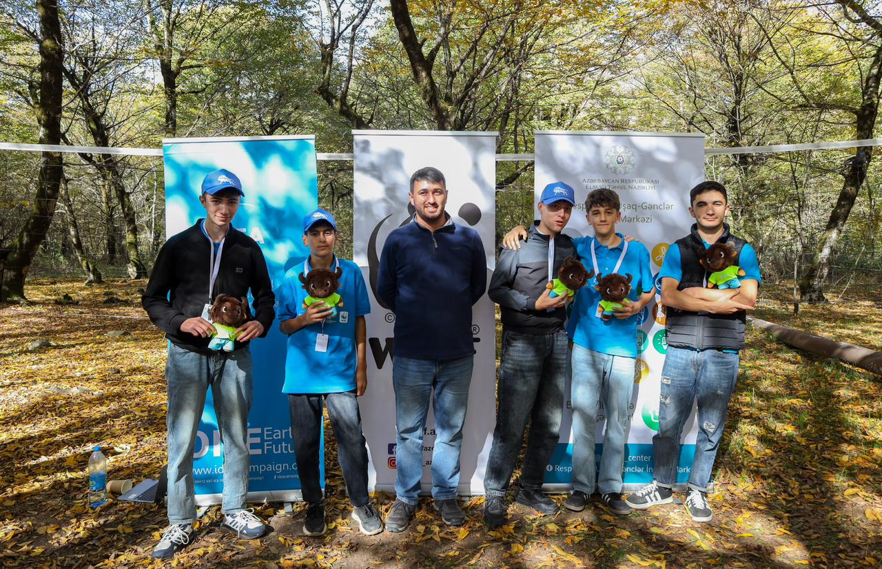 В Исмаиллы прошел лагерь «Вернем зубров в нашу природу!» (ФОТО)