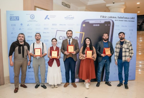 В Баку состоялась церемония награждения III Международного мобильного кинофестиваля CINEMO (ФОТО)